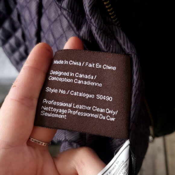 Danier Leather Jacket with Quilted Lining - Picture 11 of 15